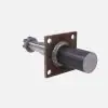 Trailer Spindle with Brake Flange for 3500 lb Axle - 1-3/4" Diameter