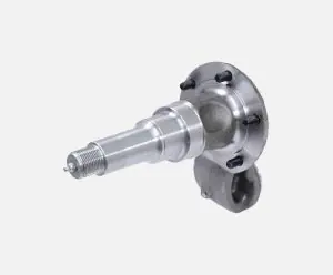 4" Drop Spindle with Flange for 5000 to 7000 lb Trailer Axles - 3" Diameter