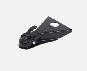 A-Frame Trailer Coupler - Yoke Latch - Black - 2" Ball - Weld On - 8,000 lbs