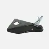 A-Frame Coupler with Black Paint Finish - 2" Ball - 5,000 lbs