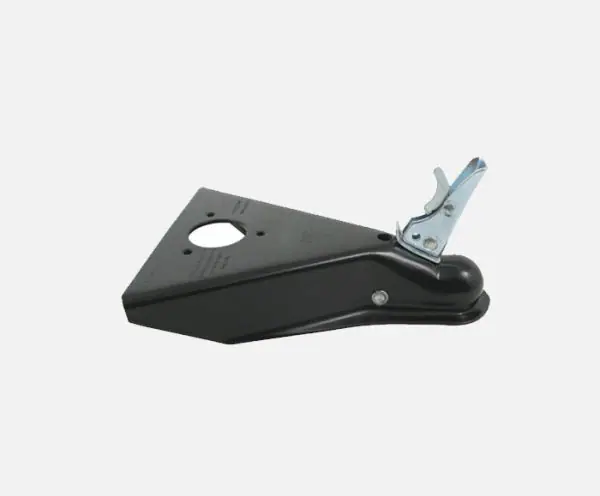 A-Frame Coupler with Black Paint Finish - 2" Ball - 5,000 lbs