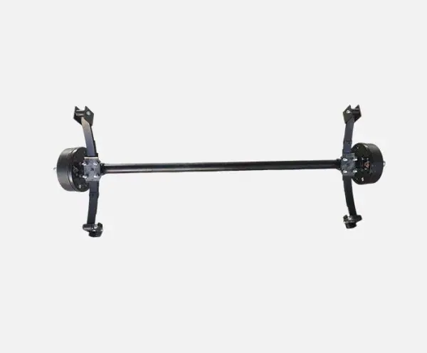 3500 lbs Trailer Leaf Spring Axle Kits With Hydraulic Brakes
