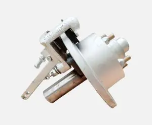 Trailer Stub Axle with 10" Mechanical Disc Brakes