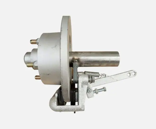Trailer Stub Axle with 10" Mechanical Disc Brakes