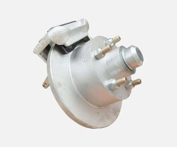 Trailer Stub Axle with 10" Mechanical Disc Brakes